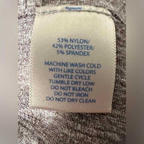 EUC SOUTHERN TIDE Ladies Large Gray 1/4 Zip Stretchy Pullover Thumbholes CLEAN - Picture 5 of 9